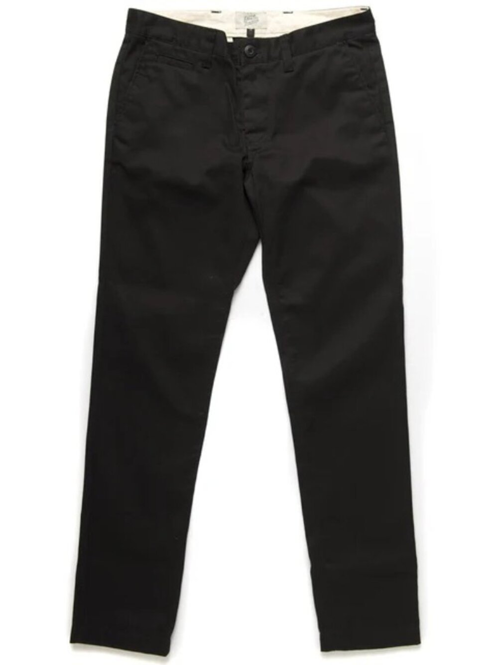 Deus ex Machina Ford stretch twill chino pant in Black